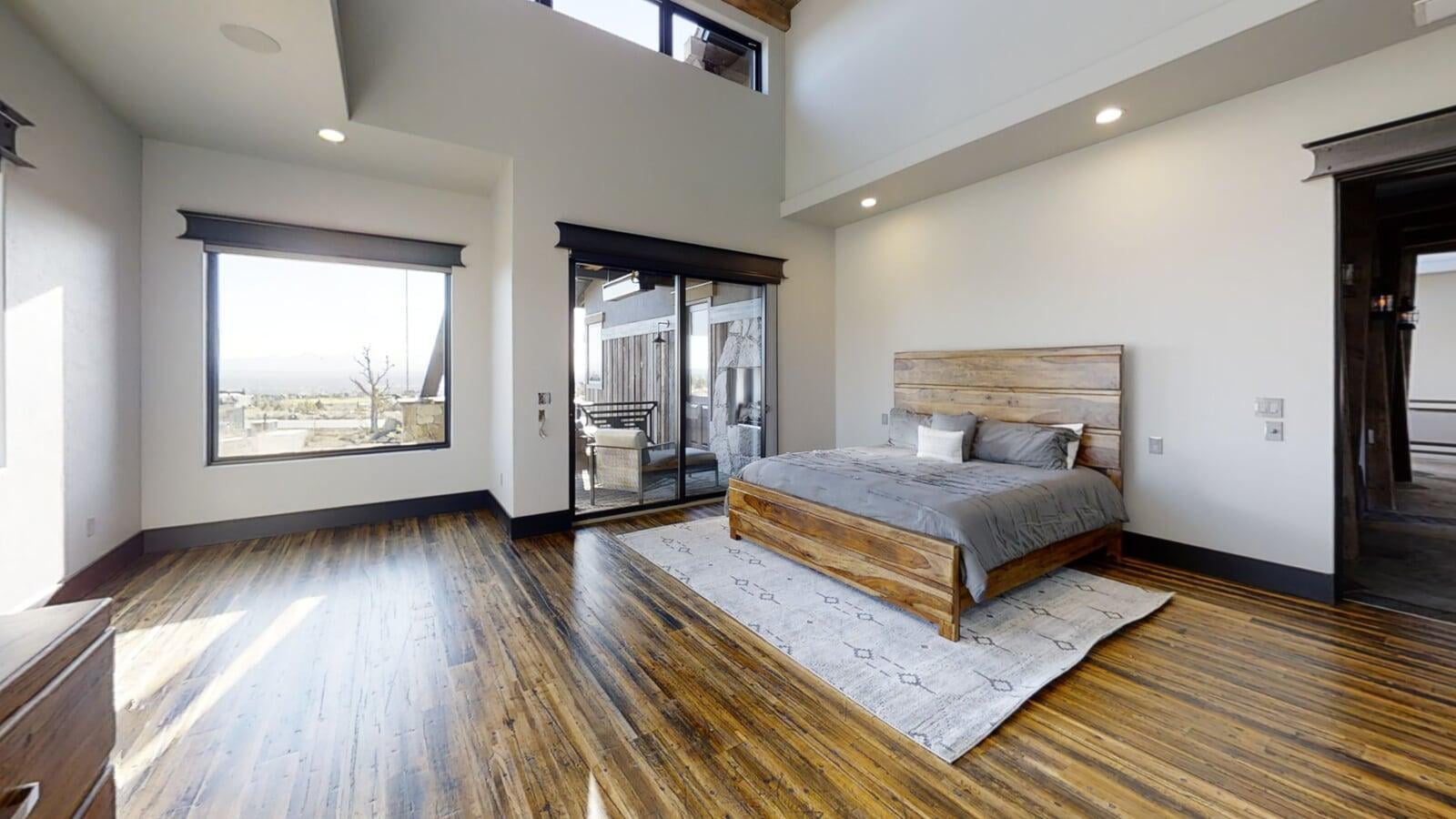 Master Bedroom Floor done in Original Plank